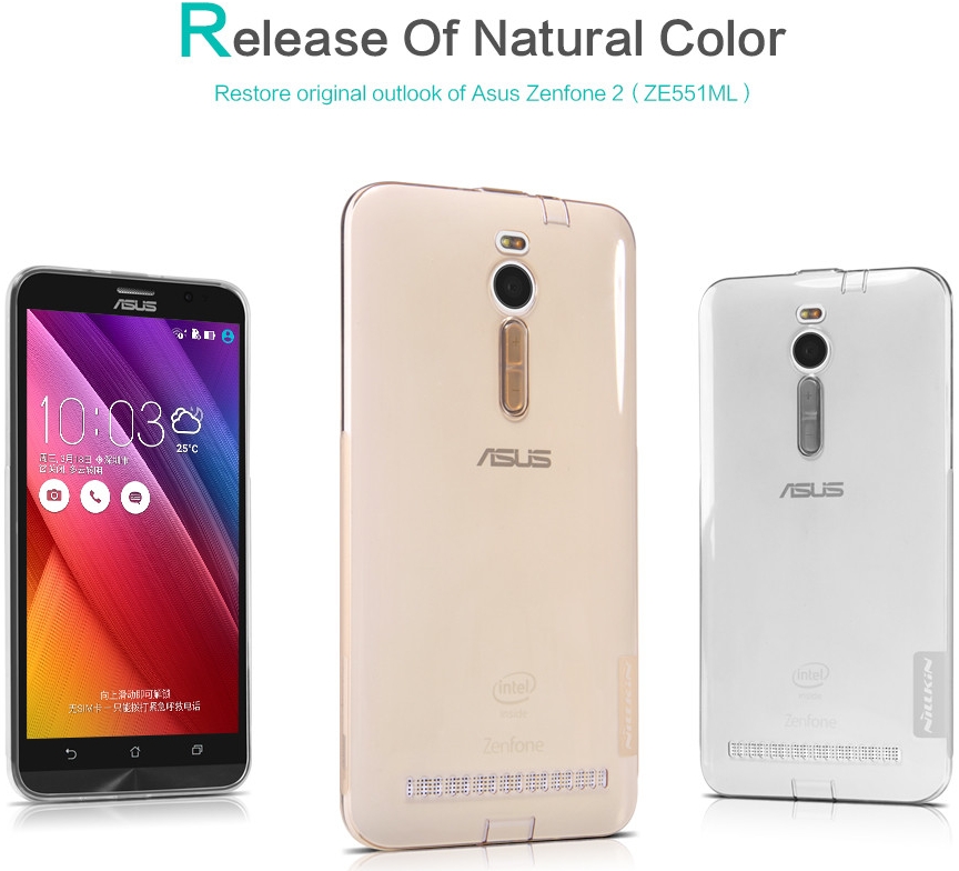 Púzdro Nillkin Nature Asus Zenfone 2 ZE551ML čiré