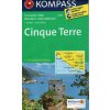 KOMPASS 2450 Cinque Terra 1:35t turistická mapa (oblasť Ligúria, Toskánsko, Abruzzo - Taliansko)
