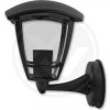 LVT NIKO lucerna záhradná lampa nahor 30cm 1xE27 čierna IP44 PL5042