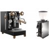 Lelit MaraX3 PL62X3, black + Stone Espresso Pebble, chrome