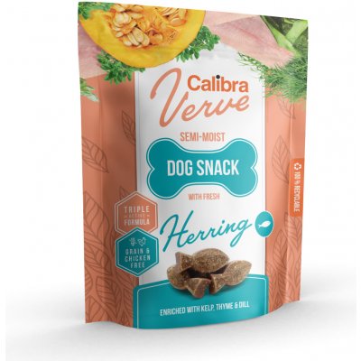 Calibra Dog Verve Semi-Moist Snack Fresh Herring 150g