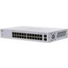 Switch CISCO CBS110 Unmanaged 24-port GE, 2x1G SFP Shared (CBS110-24T-EU)
