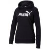 Dámska mikina cez hlavu Puma ESS LOGO HOODIE W čierna 586791-01 - XS