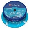 VERBATIM CD-R 700MB 52X, 25KS