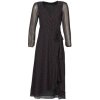 Ikks Dlhé šaty BR30225 Čierna