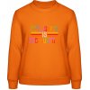 AWDis Sweat Mikina - Nápis - Rovnosť je krásna - Orange Crush - XL - Dámske