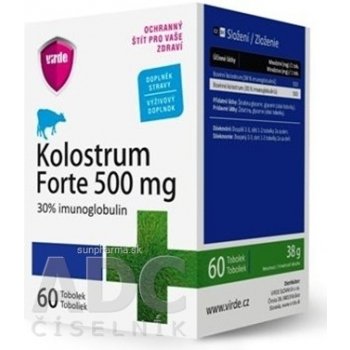 Virde Kolostrum Forte 500 mg 60 kapsúl