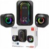 POČÍTAČOVÉ REPRODUKTORY GAMING RGB LED 2x 3W + WOOFER 5W BLOW