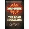 Nostalgic Art Plechová Ceduľa Harley-Davidson The Road Is Calling