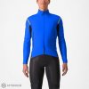 Castelli PERFETTO RoS 2 CONVERTIBLE bunda, modrá azúrová XXL