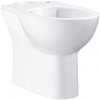 Grohe Bau Ceramic - WC kombi misa, Rimless, alpská biela 39349000
