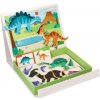 Adam Toys magnetická kniha Dinosaury