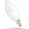 LED žiarovka svieca E-14 230V 8W studená biela, SPECTRUM WOJ14222
