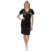 Perlička® Zdravotnícke šaty Ivka SATTÉ Čierna Veľkosť: 36, Farba: Čierna