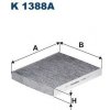 FILTRON Filter, vzduch v interiéri K 1388A