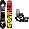 Gravity Empatic 24/25 pánsky snowboard + Gravity Indy stone/black viazanie + zľava 20 € na príslušenstvo - 157 cm + L (EU 42-45)