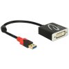 Delock Adapter USB 3.0 Type-A male > DVI female
