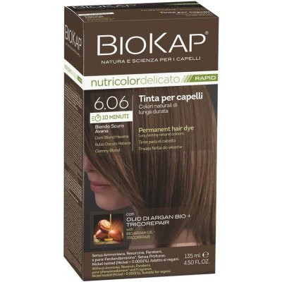 Biosline Biokap farba na vlasy 6.06 Blond tmavá Havana 140 ml