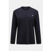 TRIČKO PEAK PERFORMANCE M TRAIL WOOL BLEND LS BLACK