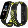 Xiaomi Mi Band 5/6 náhradný náramok - Športový priedušný perforovaný Farba: Čierno-zelená MBSCZ-5SCEZE