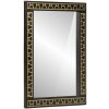 vidaXL Zrkadlo do kúpeľne 50x70x2,5 cm masívny mangovník a sklo 358351