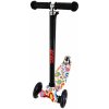 Enero Maxi Flowers Scooter bílá
