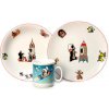 Thun 1794 Detská súprava Krtko a raketa porcelán 3 dielna