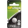 GP Jednorazové lithiová batéria CR1616, 1-pack