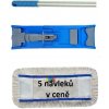 Mop zostava s 5 návlekmi FLIPPER UNI 40 cm TUFT