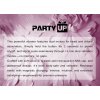 Party Up mini vibrátor typ králik nabíjaný magneticky tmavoružový Monica