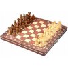 Šach magnetické 3v1 34x34cm