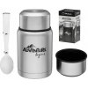 OBEDOVÝ TERMOBOX NA POTRAVINY POLIEVKA S LYŽIČKOU OUTDOOR GALICJA ADVENTURE 500ML