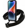 Púzdro Karl Lagerfeld iPhone 14 Monogram Plaque Logo Strap čierne