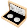 Česká mincovna Séria dvoch toliarov Kráľovské dvojice - Bořivoj I. a Ľudmila proof 58 g