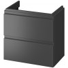 CERSANIT - UMÝVADLOVÁ SKRINKA MODUO SLIM 60 ANTRACITOVÁ DSM FSC MIX SGSCH-COC-007574 S590-076-DSM