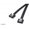 AKASA Super slim SATA3 datový k HDD,SSD a optickým mechanikám, černý, 50cm, 2ks v balení
