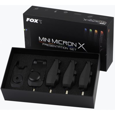 Fox Mini Micron X 4 sada prútov čierna CEI199