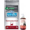 FARMINA Vet Life Cat Gastrointestinal 5kg & LAB V Lososový olej 1000ml