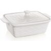 Banquet Zapékací forma obdélníková s víkem 28x18cm Culinaria White