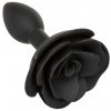 California Exotics Forbidden Rose Anal Plug Small Black