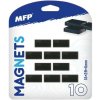 MFP magnety, tvar obdĺžnika, 15x28mm, na blistri (10ks)