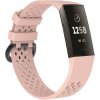 Mobilly remienok pre Fitbit Charge 3, veľkosť S, silikónový, ružový pink S 86 DSC3-03-00F