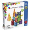 Magna - Tiles Magnetická stavebnica - Combo, 62ks