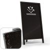 Allboards, Reklamní voděodolné áčko s křídovou tabulí 78x44 cm- jednostranné černé PKSIN63WRBK