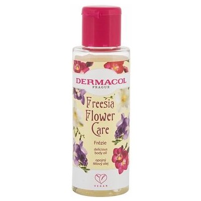 Dermacol Freesia Flower Care 100 ml regenerační tělový olej pro ženy