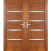 ArchoD - Dvojkrídlové drevené dvere dyhované z borovice Majorka