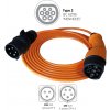 Nabíjačka elektromobilov Metron 7,4 kW, 1X32A / 1 fáza, CEE32A, TYP 2, RCD, 5 m