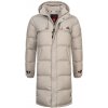 HÖHENHORN HÖHENHORN Pánsky teplý páperový zimný kabát HOHENHORN Bannalp Farba: Béžová, Veľkosť: XXL 100 % POLYAMID