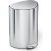 Pedálový odpadkový kôš Simplehuman 6 l kartáčovaná nerez SHCW2106