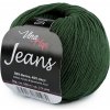 Pletacia priadza Jeans 50 g zelená malachitová 1ks